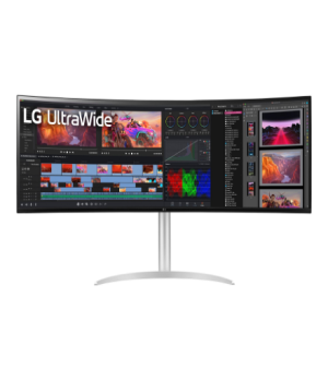 LG 49WQ95C-W 49“ UltraWide Curved LED Monitor 5120x1440/400cd/m2/5ms/ HDMI USB Type C Display Port | LG | Monitor | 49WQ95C-W | 