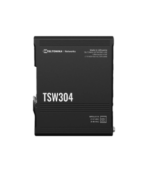 Teltonika DIN Rail Switch | TSW304 | Unmanaged | Wall-mountable