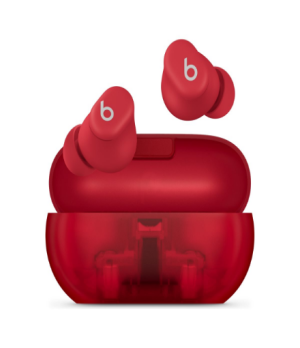 Beats Earbuds | Solo Buds | Built-in microphone | Bluetooth | Transparent Red