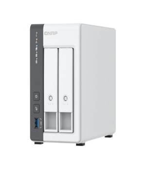 QNAP 2-bay 2.5 GbE NAS with Integrated NPU | TS-216G | ARM 4-core | Cortex-A55 | Processor frequency 2.0 GHz | 4 GB