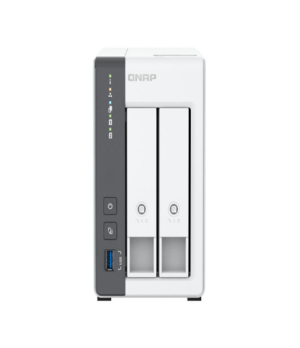 QNAP 2-bay 2.5 GbE NAS with Integrated NPU | TS-216G | ARM 4-core | Cortex-A55 | Processor frequency 2.0 GHz | 4 GB