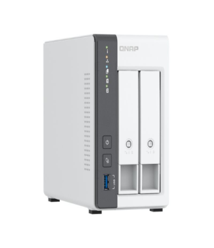 QNAP 2-bay 2.5 GbE NAS with Integrated NPU | TS-216G | ARM 4-core | Cortex-A55 | Processor frequency 2.0 GHz | 4 GB