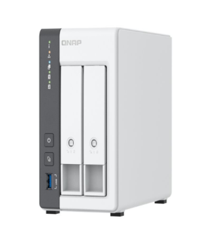 QNAP 2-bay 2.5 GbE NAS with Integrated NPU | TS-216G | ARM 4-core | Cortex-A55 | Processor frequency 2.0 GHz | 4 GB