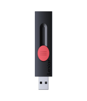 Lexar | Flash Drive | JumpDrive D300 | 64 GB | USB 3.2 Gen 1 | Black/Red