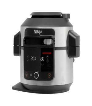 NINJA OL550EU 11-in-1 Multicooker with SmartLid, 6L, Stainless Steel