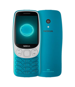 Nokia | 3210 4G (2024) | Scuba Blue | 2.4 " | 128 MB | 64 MB | Dual SIM | Bluetooth | 5.0 | USB version USB Type-C | Main camera