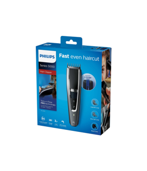 Philips | Hair clipper | HC5650/15 | Cordless or corded | Number of length steps 28 | Grey