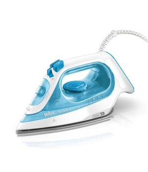 Braun Iron SI3053BL Steam 2400 W Water tank capacity 270 ml Continuous steam 45 g/min Blue