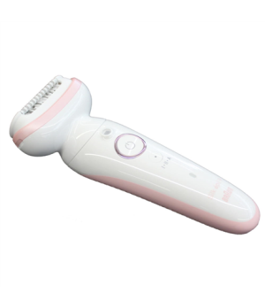 Braun Epilator | SES9000 Silk-epil 9 SkinSpa | Operating time (max) 50 min | Number of power levels 2 | Wet & Dry | White/Pink