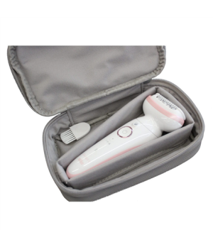 Braun Epilator | SES9000 Silk-epil 9 SkinSpa | Operating time (max) 50 min | Number of power levels 2 | Wet & Dry | White/Pink