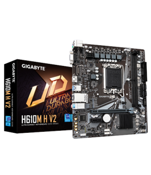 Gigabyte | H610M H V2 G1.0 | Processor family Intel | Processor socket LGA1700 | DDR5 | Supported hard disk drive interfaces M.2