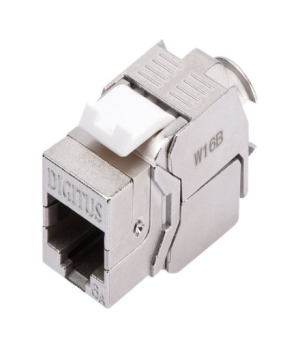 Digitus CAT 6A Keystone Module, shielded, toolfree, set 24 pcs | Digitus | Keystone Module | CAT 6A | 14.5 x 34.5 x 21.0 mm