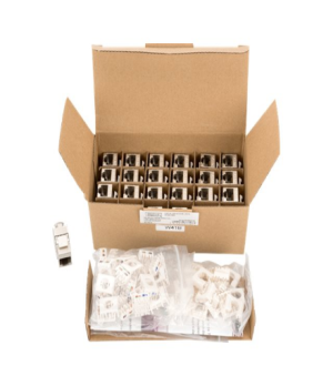 Digitus CAT 6A Keystone Module, shielded, toolfree, set 24 pcs | Digitus | Keystone Module | CAT 6A | 14.5 x 34.5 x 21.0 mm