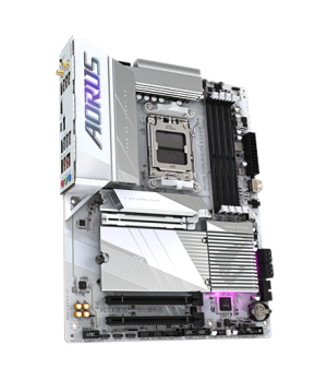 Gigabyte B650E A ELITE X ICE | Processor family AMD | Processor socket AM5 | DDR5 | Supported hard disk drive interfaces SATA, M