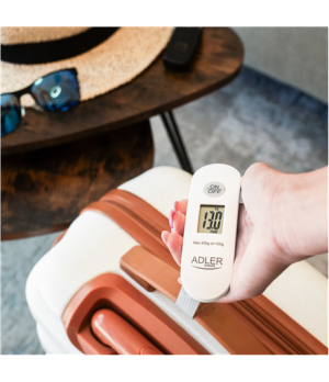 Adler | Travel Luggage Scale | AD 8189 | Maximum weight (capacity) 40 kg | Accuracy 100 g | White