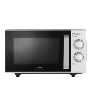 Caso | Ceramic Microwave Oven with Grill | MG 25 Ecostyle | Free standing | 25 L | 900 W | Grill | Silver