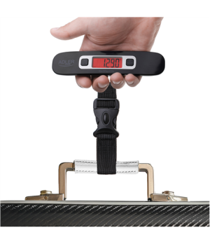 Adler | Travel Luggage Scale | AD 8190 | Maximum weight (capacity) 50 kg | Accuracy 10 g | Black