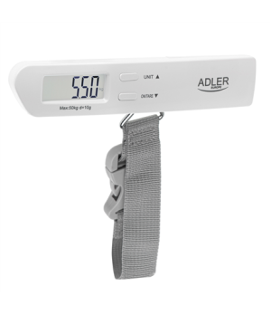 Adler | Travel Luggage Scale | AD 8191 | Maximum weight (capacity) 50 kg | Accuracy 10 g | Grey