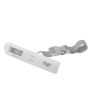 Adler | Travel Luggage Scale | AD 8191 | Maximum weight (capacity) 50 kg | Accuracy 10 g | Grey