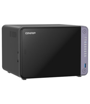 QNAP Cost-effective 6-bay 10GbE NAS | TS-632X-4G | Alpine | AL524 | Processor frequency 2 GHz | 4 GB | DDR4 SODIMM | 120W adapte