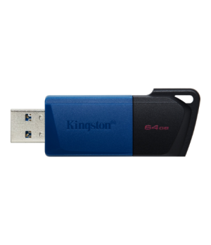 Kingston | USB 3.2 Flash Drive | DataTraveler Exodia M | 64 GB | USB 3.2 | Black/Blue