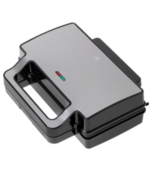 Adler Sandwich maker 2 in 1 | AD 3073 | 1000 W | Number of plates 2 | Stainless Steel/Black