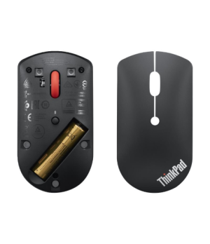 Lenovo | ThinkPad Bluetooth Silent Mouse | Wireless | Bluetooth 5.0 | Black | 1 year(s)