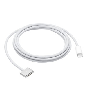 Apple | USB-C to Magsafe 3 Cable (2 m) | MagSafe 3 connector that helps guide the plug to the power port of your MacBook Pro.