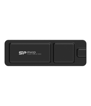 Silicon Power Portable SSD | PX10 | 1000 GB | USB 3.2 Gen 2 | Black