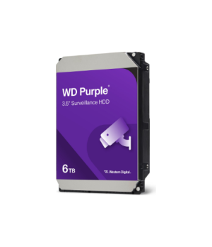 Western Digital | Hard Drive | Purple WD64PURZ | 5460 RPM | 6000 GB