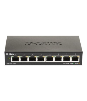 D-Link | Smart Gigabit Ethernet Switch | DGS-1100-08V2 | Managed | Desktop | Power supply type External | 24 month(s)