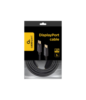 Gembird | DisplayPort cable, 4K | Black | 2x Displayport (male) | DisplayPort to DisplayPort | 5 m