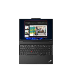 Lenovo | ThinkPad E16 | Black | 16 " | IPS | WUXGA | 1920 x 1200 pixels | Anti-glare | Intel Core U5 | 125U | 16 GB | SO-DIMM DD