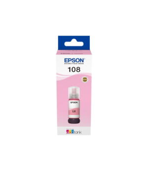 Epson 108 EcoTank | Ink Bottle | Light Magenta