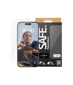 PanzerGlass | SAFE | Screen protector | Apple | Iphone15 PRO | Glass | Clear | Ultra-Wide Fit