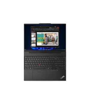 Lenovo ThinkPad E16 | Black | 16 " | IPS | WUXGA | 1920 x 1200 pixels | Anti-glare | AMD Ryzen 7 | 7735HS | 16 GB | SO-DIMM DDR5