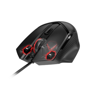 MSI CLUTCHGM20 ELITE Gaming USB RGB Adjustable up to 6400 DPI Desktop Laptop Gaming Grade Optical Mouse (Clutch GM20 ELITE) | MS