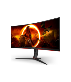 AOC | Gaming Monitor | CU34G2XP/BK | 34 " | VA | 21:9 | 180 Hz | 1 ms | 3440 x 1440 pixels | HDMI ports quantity 2 | Black