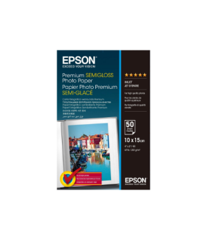 Epson Premium Semigloss Photo Paper 10x15cm, 251g/m2, 50 sheets