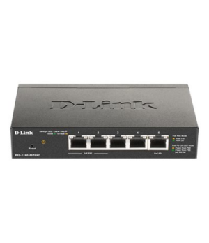 D-Link | 5-Port Gigabit PoE Smart Managed Switch and PoE Extender | DGS-1100-05PDV2 | Web managed | Desktop | Power supply type 