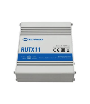 Industrial Router 4G LTE Cat6 DualSIM | RUTX11 | 802.11ac | 867 Mbit/s | 10/100/1000 Mbit/s | Ethernet LAN (RJ-45) ports 4 | Mes