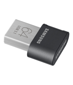 Samsung | FIT Plus | MUF-64AB/APC | 64 GB | USB 3.1 | Black/Silver