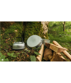 Easy Camp Adventure Cook Set M Silver Aluminium