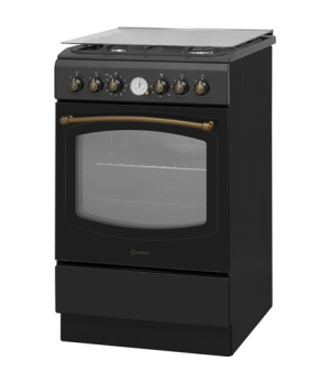 INDESIT Cooker | IS5G8MHA/E/1 | Hob type Gas | Oven type  Electric | Anthracite | Width 50 cm | Grilling | Depth 60 cm | 60 L