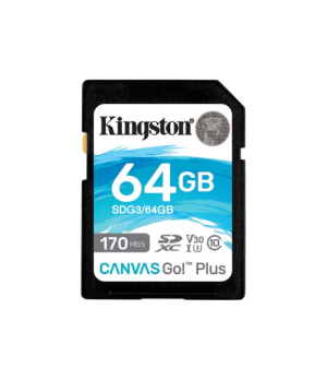 Kingston | Canvas Go! Plus | 64 GB | SD | Flash memory class 10