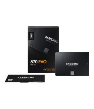 Samsung | SSD | 870 EVO | 250 GB | SSD form factor 2.5" | Solid-state drive interface SATA III | Read speed 560 MB/s | Write spe