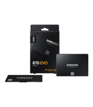 Samsung | SSD | 870 EVO | 250 GB | SSD form factor 2.5" | Solid-state drive interface SATA III | Read speed 560 MB/s | Write spe