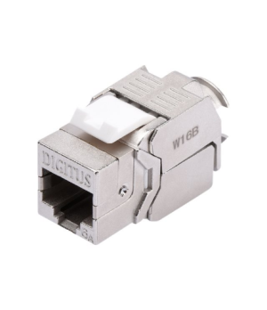 Digitus CAT 6A Keystone Module, shielded, toolfree, set 24 pcs | Digitus | Keystone Module | CAT 6A | 14.5 x 34.5 x 21.0 mm