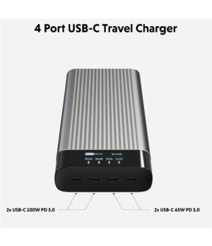 Hyper HyperJuice 245W USB-C 100Wh Battery Pack with OLED Display