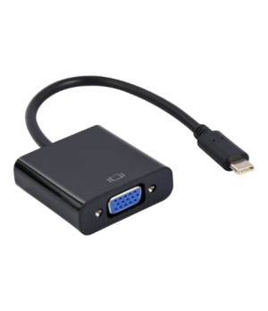 Cablexpert | USB Type-C to VGA adapter cable | A-CM-VGAF-01 | Black | USB Type-C | VGA | 0.15 m